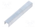 L: 10mm; Width: 11.3mm; Tool accessories: staples; 600pcs.