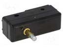 Microswitch SNAP ACTION; precise operation,with pin; SPDT; IP40