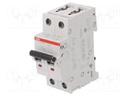 Circuit breaker; 230VAC; Inom: 6A; Poles: 1+N; DIN; Charact: C; 6kA