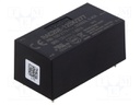 Converter: AC/DC; 20W; 85÷305VAC; 12VDC; Iout: 1667mA; 83%; PCB; 60g