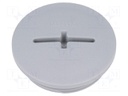 Stopper; M32; IP54; Mat: polyamide; dark grey