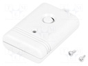 Enclosure: for remote controller; X: 36mm; Y: 51mm; Z: 14mm; ABS