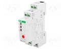 Relay: installation; bistable; DPDT; Mounting: DIN; 16A; -25÷50°C
