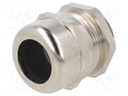 Cable gland; M25; 1.5; IP68; Mat: brass