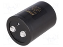 Capacitor: electrolytic; 7500uF; 350VDC; Leads: screw; ESR: 29mΩ