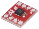 Sensor: accelerometer; 1.6÷3.5VDC; SPI; ADXL362; ±2,±4,±8g; module