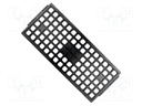 Electronic components tray; ESD; 16x16x1mm; black; TQFP