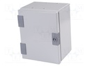 Enclosure: wall mounting; X: 200mm; Y: 250mm; Z: 160mm; orion+; steel