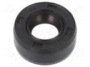 Oil seal; NBR; D: 7mm; -40÷100°C; Shore hardness: 70; Shaft dia: 8mm