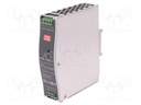 Power supply: DC/DC; 120W; 24VDC; 5A; 16.8÷33.6VDC; Mounting: DIN