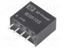 Converter: DC/DC; 1W; Uin: 5V; 15VDC; Iout: 66mA; SIP; 11.68x9.65x6mm