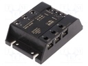 Relay: solid state; Ucntrl: 90÷240VAC; 40A; 48÷480VAC; 3-phase