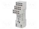 Socket; PIN: 14; 10A; 250VAC; Mounting: DIN; Series: HR60