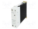 Relay: solid state; Ucntrl: 4÷32VDC; 30A; 48÷600VAC; DIN,on panel