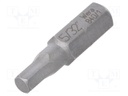 Screwdriver bit; Hex-Plus hexagon keys