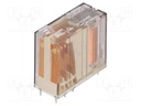 Relay: electromagnetic; DPDT; Ucoil: 24VDC; 8A/250VAC; 8A/24VDC