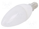 LED lamp; neutral white; E14; 230VAC; 520lm; 5.5W; 4000K; CRImin: 80