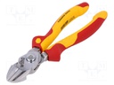 Pliers; insulated,side,cutting; Version: with switch; 200mm