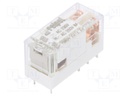 Relay: electromagnetic; DPDT; Ucoil: 230VAC; 8A/250VAC; 8A/24VDC