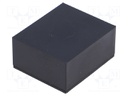 Enclosure: multipurpose; X: 28mm; Y: 33mm; Z: 15mm; ABS; black