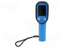 Infrared camera; LCD TFT 2,8"; 220x160; 9Hz; -20÷400°C; ε: 0,01÷1