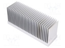 Heatsink: extruded; grilled; natural; L: 50mm; W: 174mm; H: 75.5mm