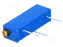 Potentiometer: mounting; multiturn; 10Ω; 750mW; ±10%; linear