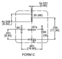 Relay: electromagnetic; SPDT; Ucoil: 12VDC; 40A; automotive; 680mW