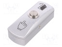 Exit button; IP20; 36VDC; wall mount; DC load @R: 3A/24VDC