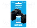 Memory card; SD XC; 64GB; 100MB/s; Class 10 UHS U1; -25÷85°C