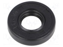 Oil seal; NBR; D: 7mm; -40÷100°C; Shore hardness: 70; Øhole: 30mm