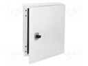 Enclosure: multipurpose; X: 300mm; Y: 400mm; Z: 150mm; CS; steel; grey