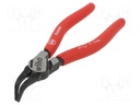 Pliers; internal circlip; Ring: internal; Pliers len: 140mm