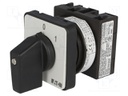 Switch: cam switch; Stabl.pos: 2; 20A; 0-1; Poles: 1; Pos: 2; 6.5kW