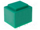 Transformer: encapsulated; 2.5VA; 230VAC; 15V; 166.7mA; IP00; 120g