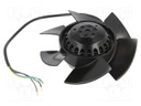 Fan: AC; axial; 230VAC; Ø170x65mm; ball; 2700rpm; IP44; Len: 450mm