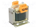 Transformer: mains; 63VA; 230VAC,400VAC; 12V,24V; screw type; IP00