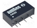 Converter: DC/DC; 2W; Uin: 10.8÷13.2V; 12VDC; Iout: 167mA; SIP7; 2.5g