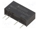 Converter: DC/DC; 1W; Uin: 11.4÷12.6V; Uout: 12VDC; Iout: 83mA; SIP7