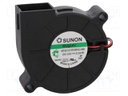 Fan: DC; blower; 12VDC; 51.7x51.6x15mm; 9.18m3/h; 42.2dBA; Vapo