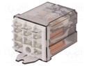 Relay: electromagnetic; 3PDT; Ucoil: 230VAC; 16A/250VAC; 16A/30VDC