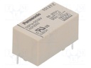 General Purpose Relay, DSP Series, Power, Non Latching, SPST, 12 VDC, 8 A