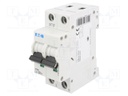 Circuit breaker; 230VAC; Inom: 4A; Poles: 1+N; DIN; Charact: C; 6kA