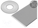 Wire: ribbon; 0.635mm; stranded; Cu; 50x30AWG; unshielded; TPE; grey