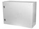 Enclosure: multipurpose; X: 600mm; Y: 800mm; Z: 300mm; CS; steel; grey