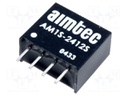 Converter: DC/DC; 1W; Uin: 21.6÷26.4V; 12VDC; Iout: 83mA; SIP4; 1.8g