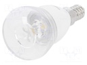 LED lamp; neutral white; E14; 230VAC; 520lm; 5.5W; 4000K; CRImin: 80