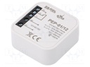 Relay; IP20; 12VAC; 12VDC; 47.5x47.5x20mm; flush mount; -10÷55°C