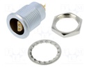 Connector: circular; Series: 1S; socket; male/female; soldering