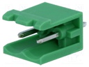 Pluggable terminal block; 5mm; ways: 2; straight; socket; male